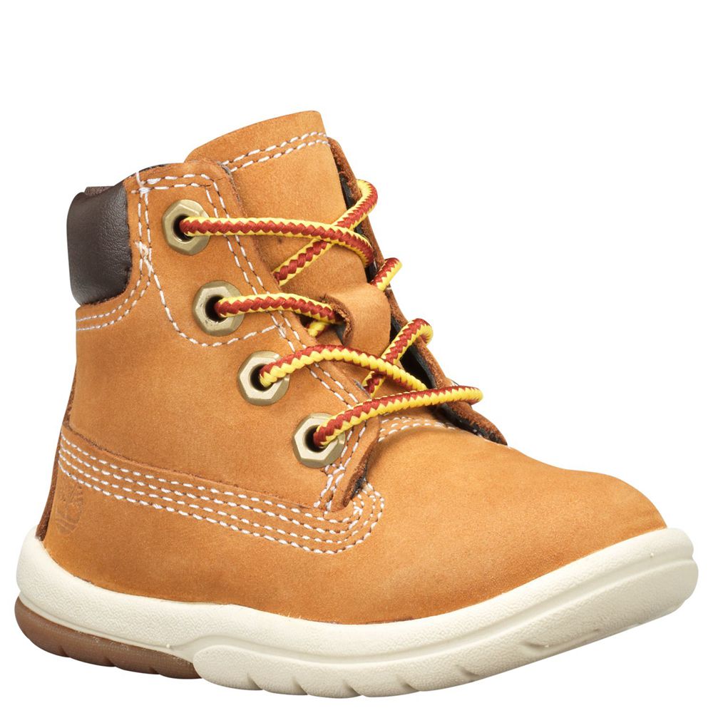 Bota Neve Crianças - Timberland Toddler Toddle Tracks - XWEGR9256 - Marrom